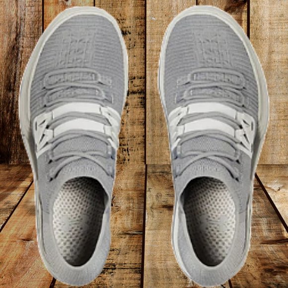 Under Armour UA SpeedForm AMP 3.0 'Grey' Men's Running Shoes - 3020541-102 - Picture 4 of 6